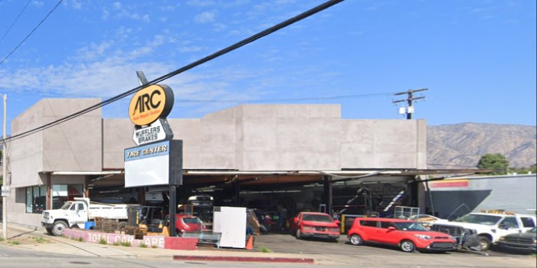 ARC Auto Repair Center storefront and sign